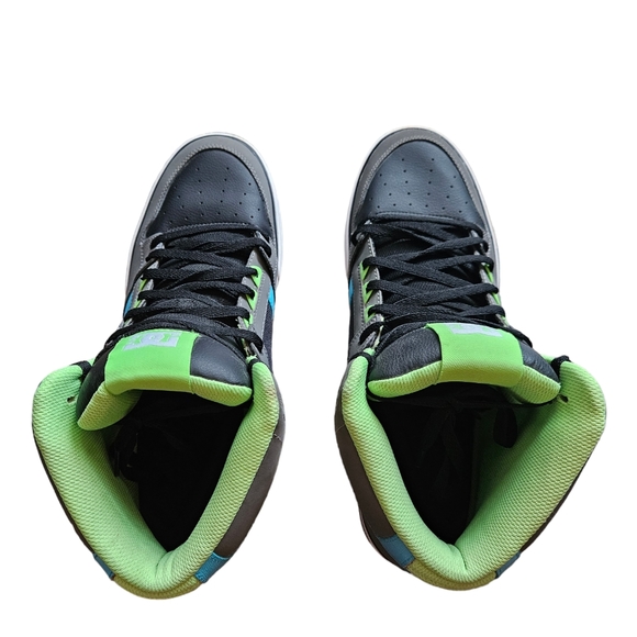 DC Shoes Men's Size 16 US, DC Spartan High WC Skate Shoes Skateboarding, neon - Picture 4 of 8